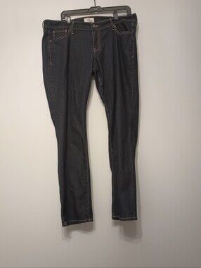 Old Navy Diva Dark Jeans with Contrast Stitching 14